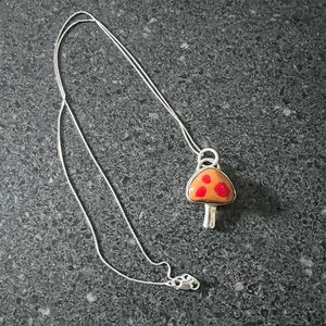 Mushroom Necklace